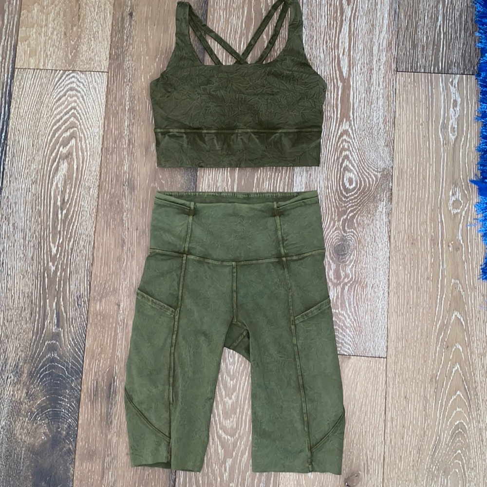Lululemon sports bra 4 shorts fast free shorts 2